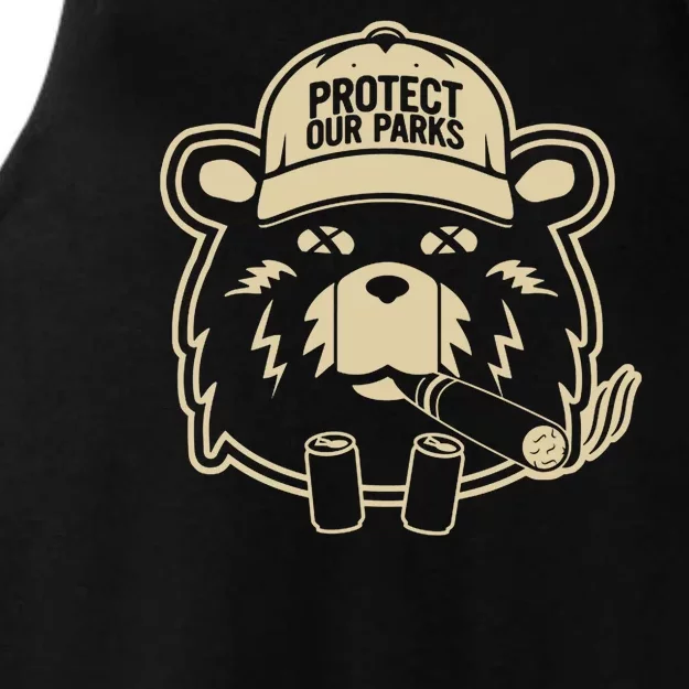 Protect Our Parks Jre Ladies Tri-Blend Wicking Tank