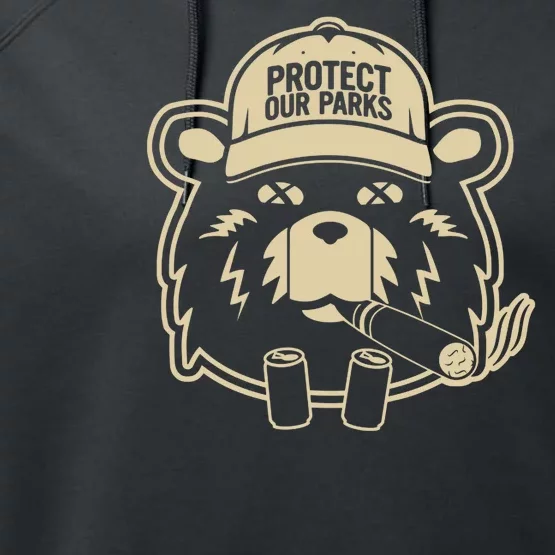 Protect Our Parks Jre Performance Fleece Hoodie