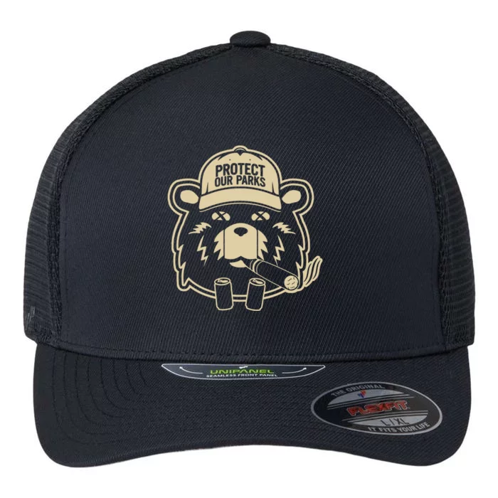 Protect Our Parks Jre Flexfit Unipanel Trucker Cap