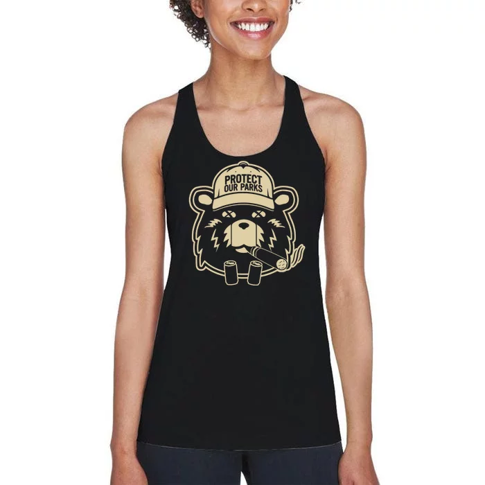 Protect Our Parks Jre Women's Racerback Tank