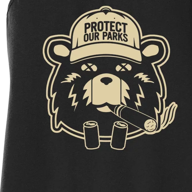 Protect Our Parks Jre Women's Racerback Tank