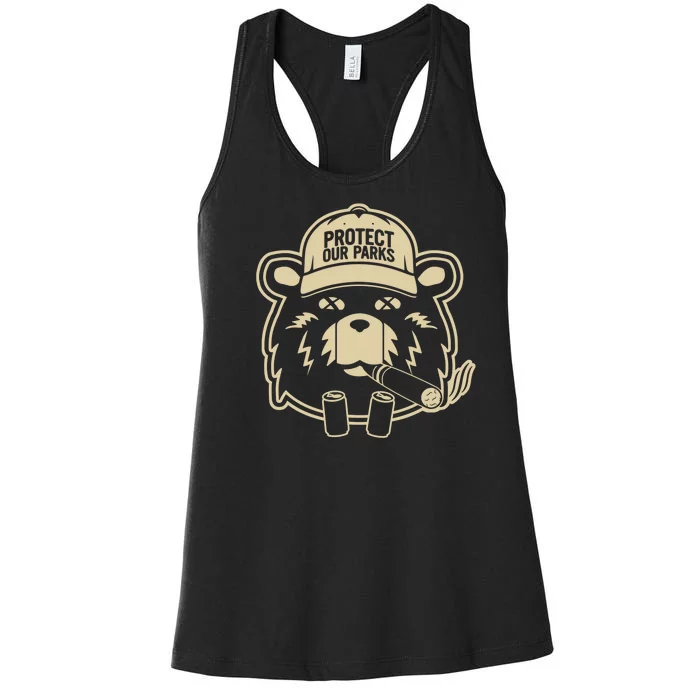 Protect Our Parks Jre Women's Racerback Tank