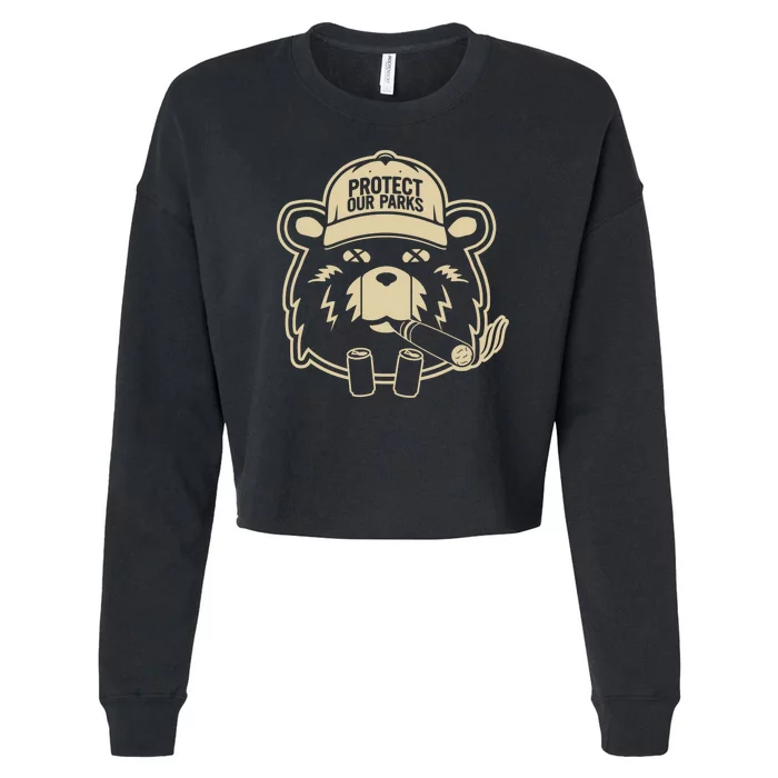 Protect Our Parks Jre Cropped Pullover Crew