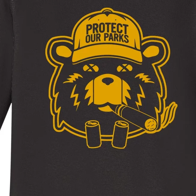 Protect Our Parks Jre Baby Long Sleeve Bodysuit