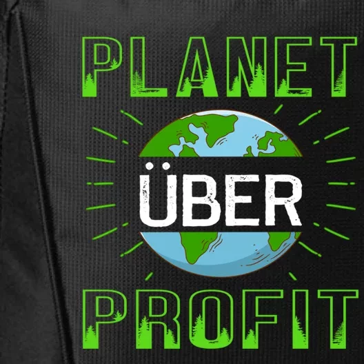 Planet Over Profit Gift City Backpack