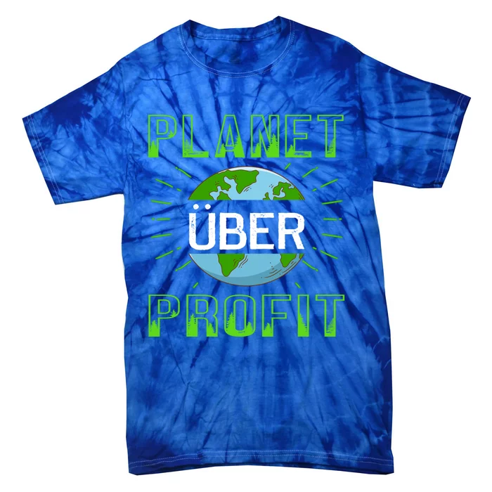 Planet Over Profit Gift Tie-Dye T-Shirt