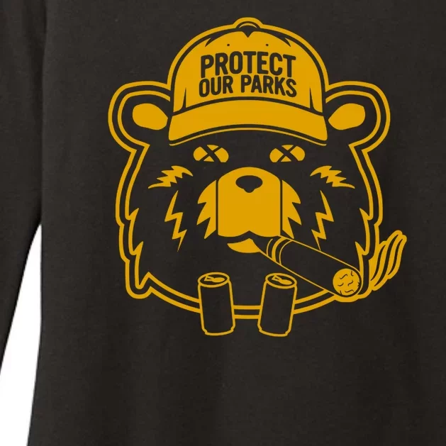 Protect Our Parks Jre Womens CVC Long Sleeve Shirt