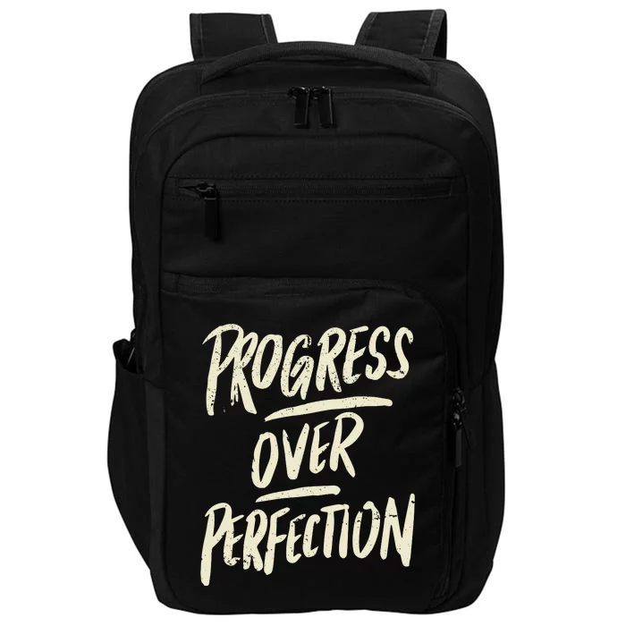 Progress Over Perfection Impact Tech Backpack