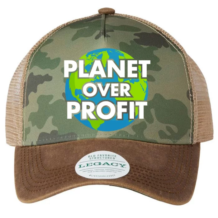 Planet Over Profit Gift Legacy Tie Dye Trucker Hat