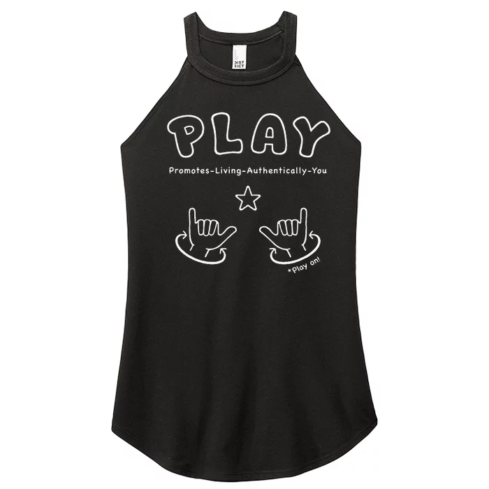 Play On Women’s Perfect Tri Rocker Tank