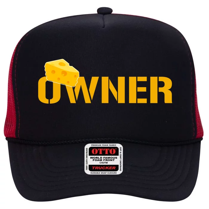 Packers Owner High Crown Mesh Trucker Hat