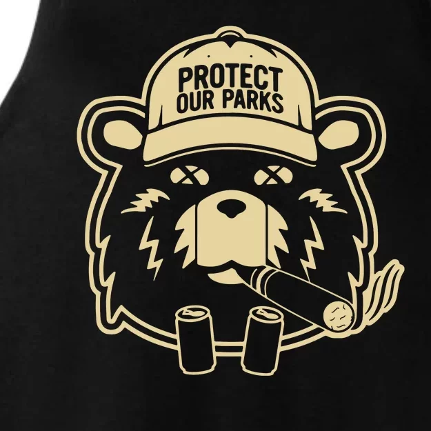 Protect Our Parks Jre Ladies Tri-Blend Wicking Tank