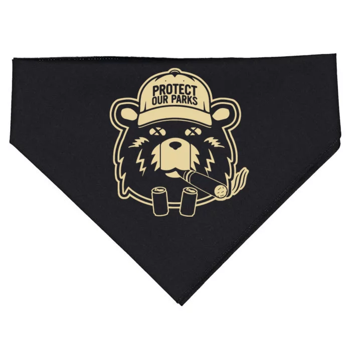 Protect Our Parks Jre USA-Made Doggie Bandana