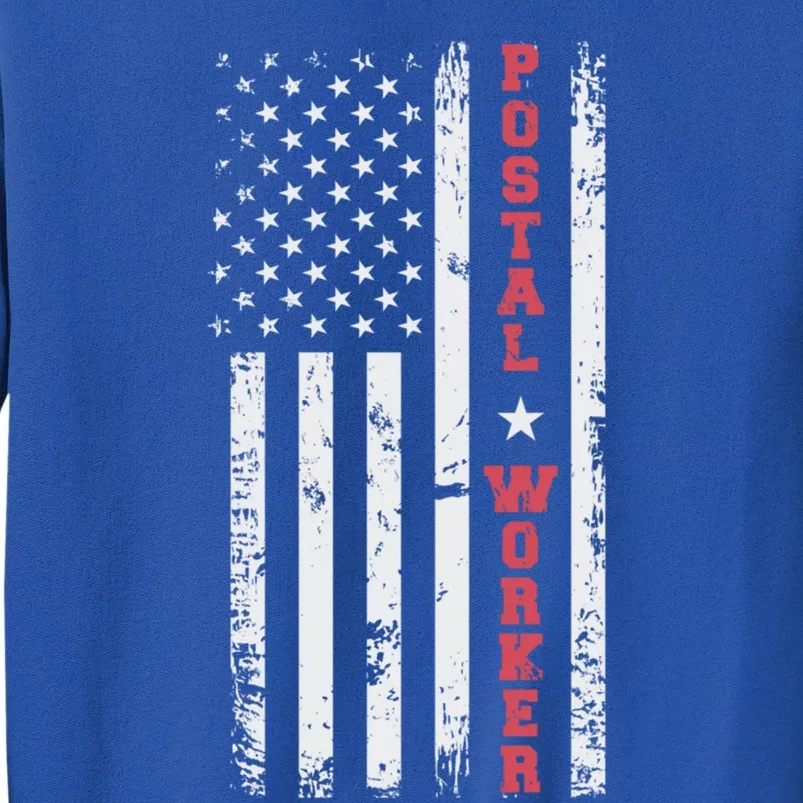 Post Office Patriotic Postal Worker American Flag Gift Sweatshirt