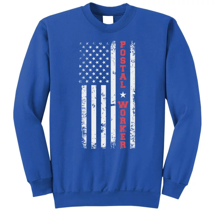 Post Office Patriotic Postal Worker American Flag Gift Sweatshirt