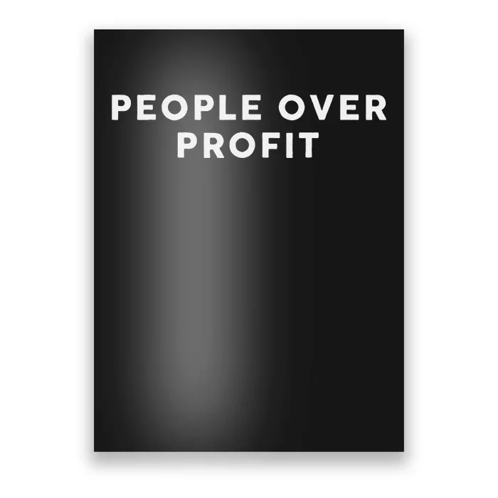 People Over Profit Kamala Harris 2024 Poster