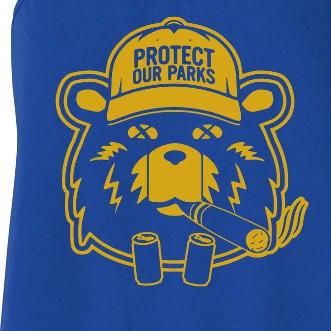 Protect Our Parks Jre Women's Racerback Tank