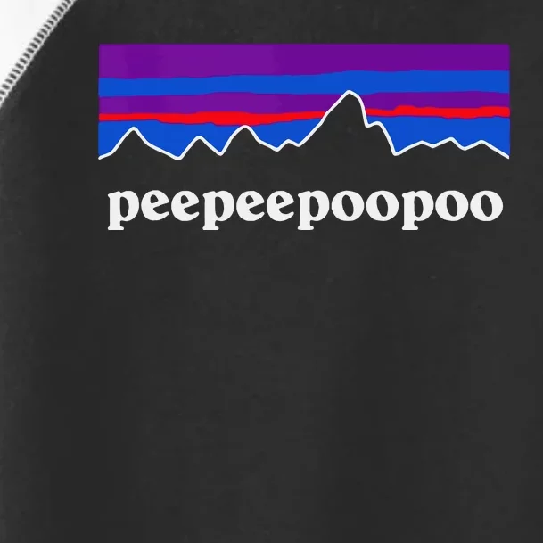 Peepeepoopoo Outdoors Pee Pee Poo Poo 2024 Toddler Fine Jersey T-Shirt