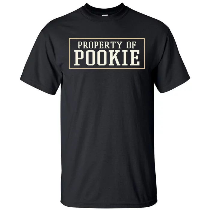 Property Of Pookie Patrimony Tall T-Shirt