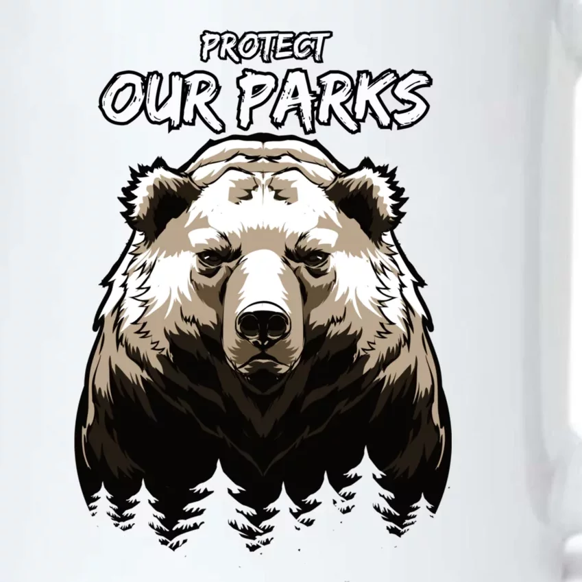 Protect Our Parks Black Color Changing Mug