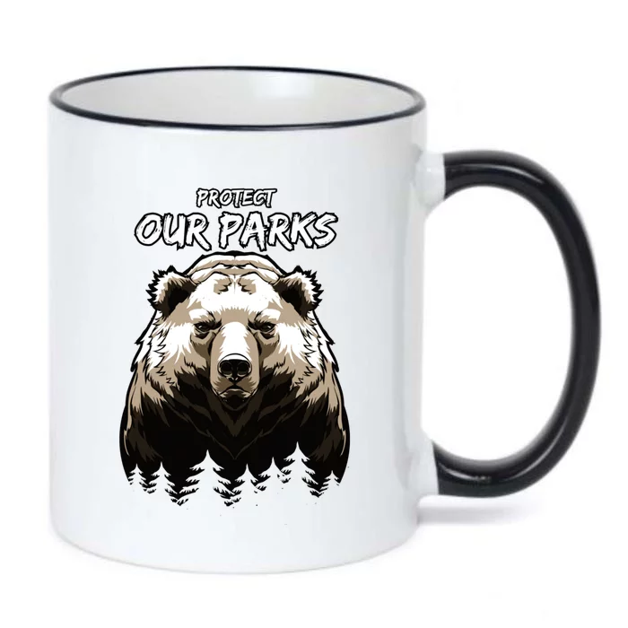 Protect Our Parks Black Color Changing Mug