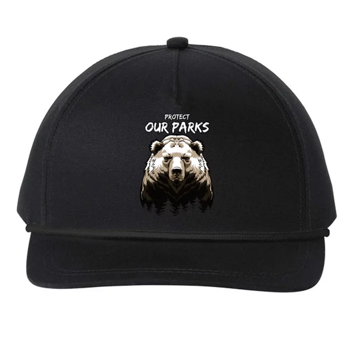 Protect Our Parks Snapback Five-Panel Rope Hat