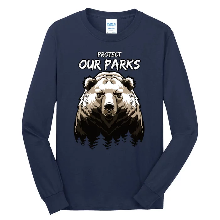 Protect Our Parks Tall Long Sleeve T-Shirt