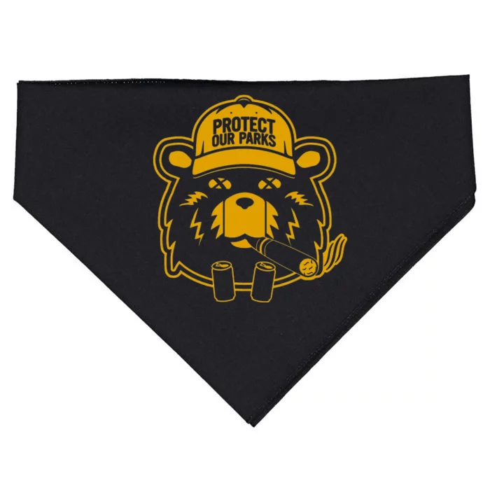 Protect Our Parks Jre USA-Made Doggie Bandana