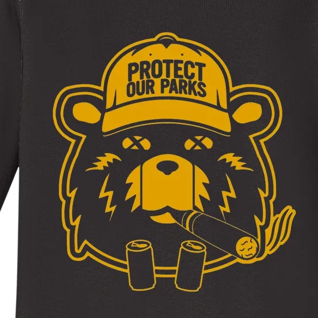 Protect Our Parks Jre Baby Long Sleeve Bodysuit