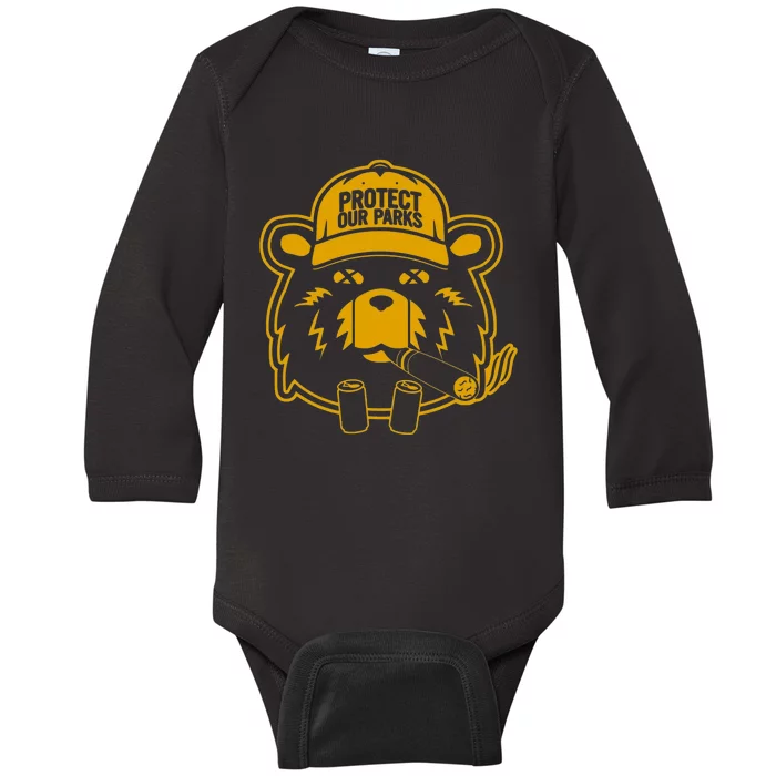 Protect Our Parks Jre Baby Long Sleeve Bodysuit