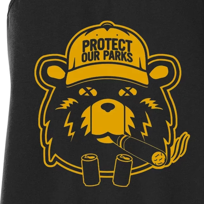 Protect Our Parks Jre Women's Racerback Tank