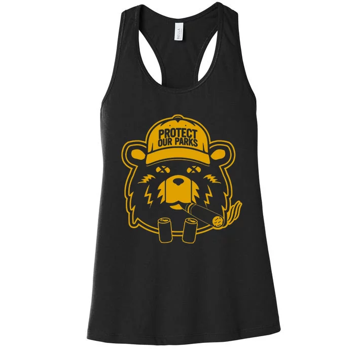 Protect Our Parks Jre Women's Racerback Tank