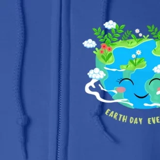 Protect Our Planet World Environt Day Meaningful Gift Full Zip Hoodie