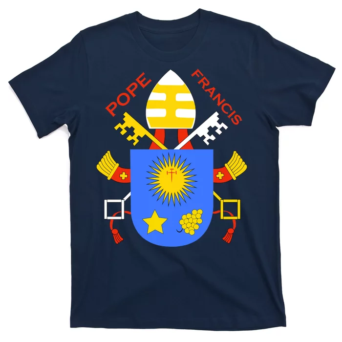 Pope Francis Emblem Christianity T-Shirt