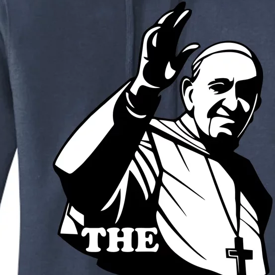 Pope Francis: The Pope Is Dope Women's Pullover Hoodie