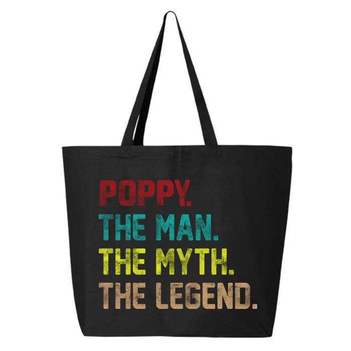 Poppy The Man The Myth The Legend 25L Jumbo Tote