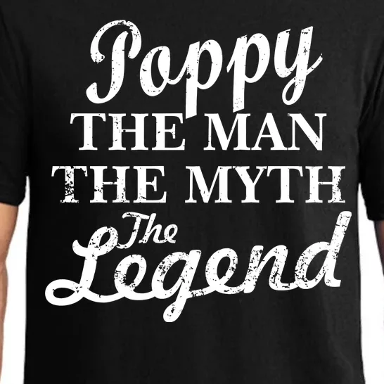 Poppy The Man The Myth The Legend Classic Pajama Set