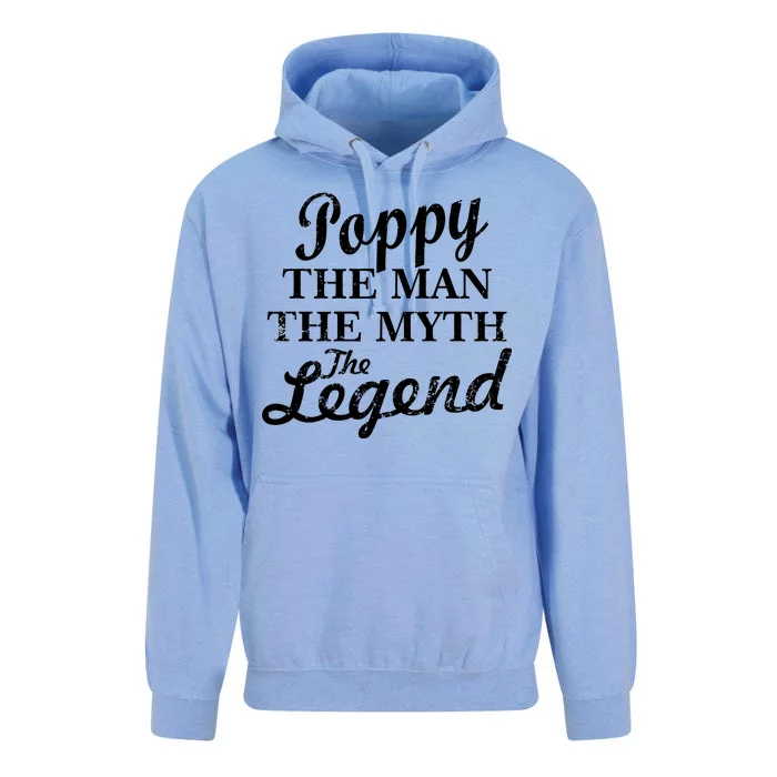 Poppy The Man The Myth The Legend Classic Unisex Surf Hoodie