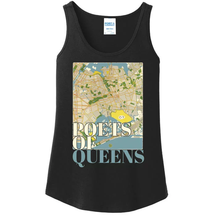 Poets Of Queens Ladies Essential Tank