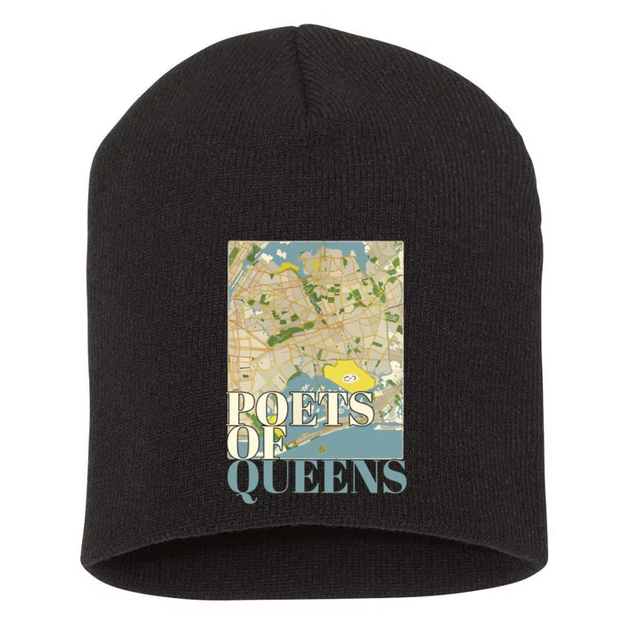 Poets Of Queens Short Acrylic Beanie