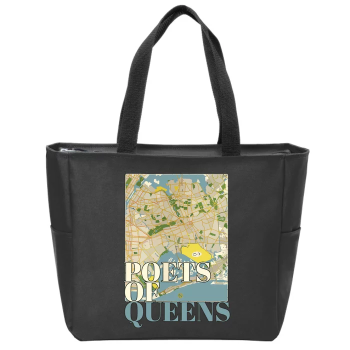 Poets Of Queens Zip Tote Bag