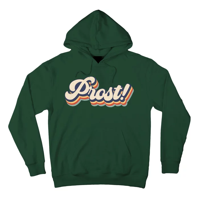 Prost Oktoberfest Retro Groovy Hoodie