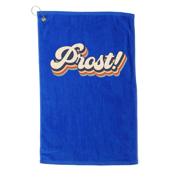 Prost Oktoberfest Retro Groovy Platinum Collection Golf Towel