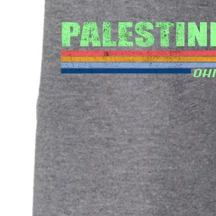 Palestine Ohio Retro Doggie 3-End Fleece Hoodie