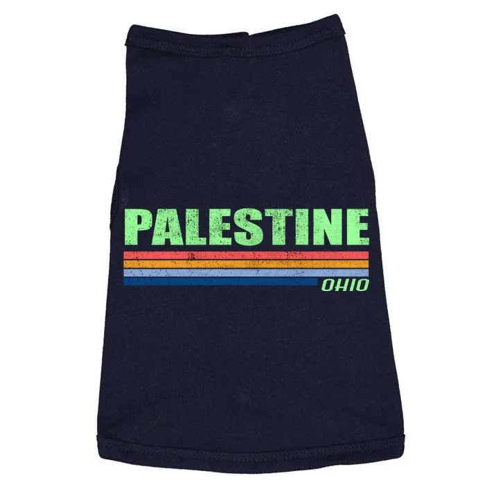 Palestine Ohio Retro Doggie Tank