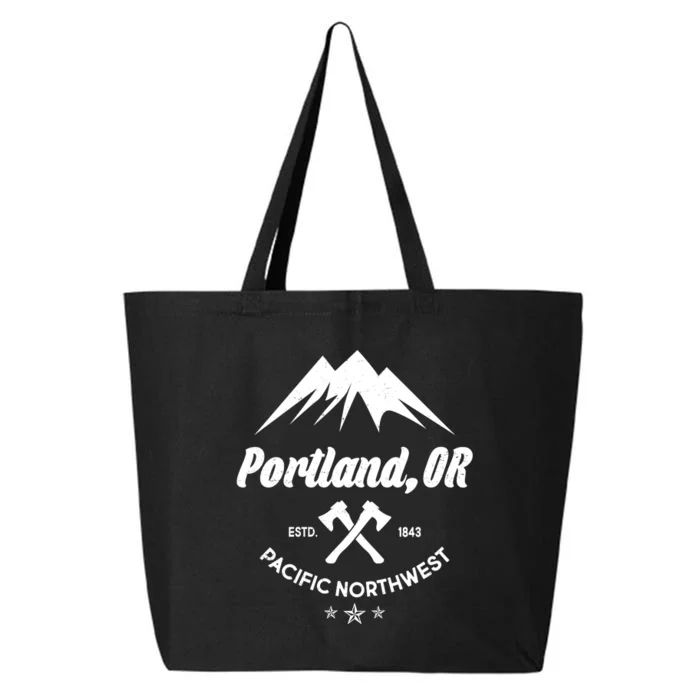 Portland Oregon Estd1843 Pacific Northwest 25L Jumbo Tote