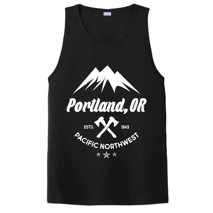 Portland Oregon Estd1843 Pacific Northwest Performance Tank