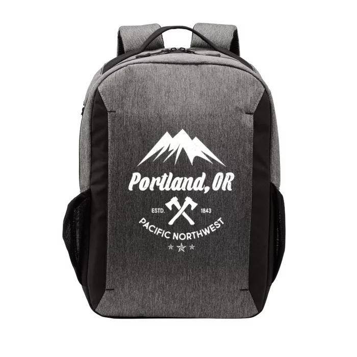 Portland Oregon Estd1843 Pacific Northwest Vector Backpack