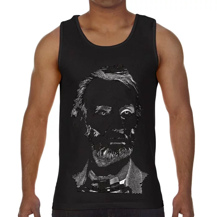 Portrait of Abraham Lincoln Comfort Colors® Tank Top