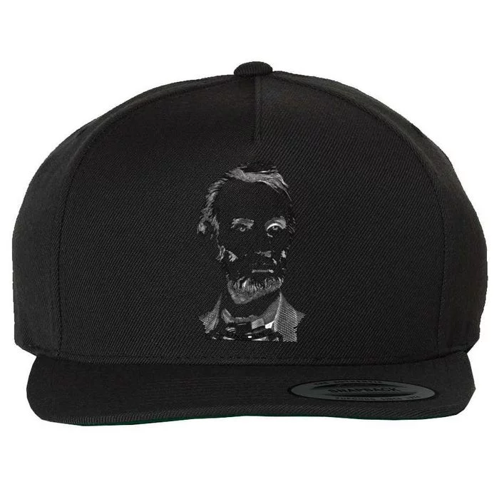 Portrait of Abraham Lincoln Wool Snapback Cap